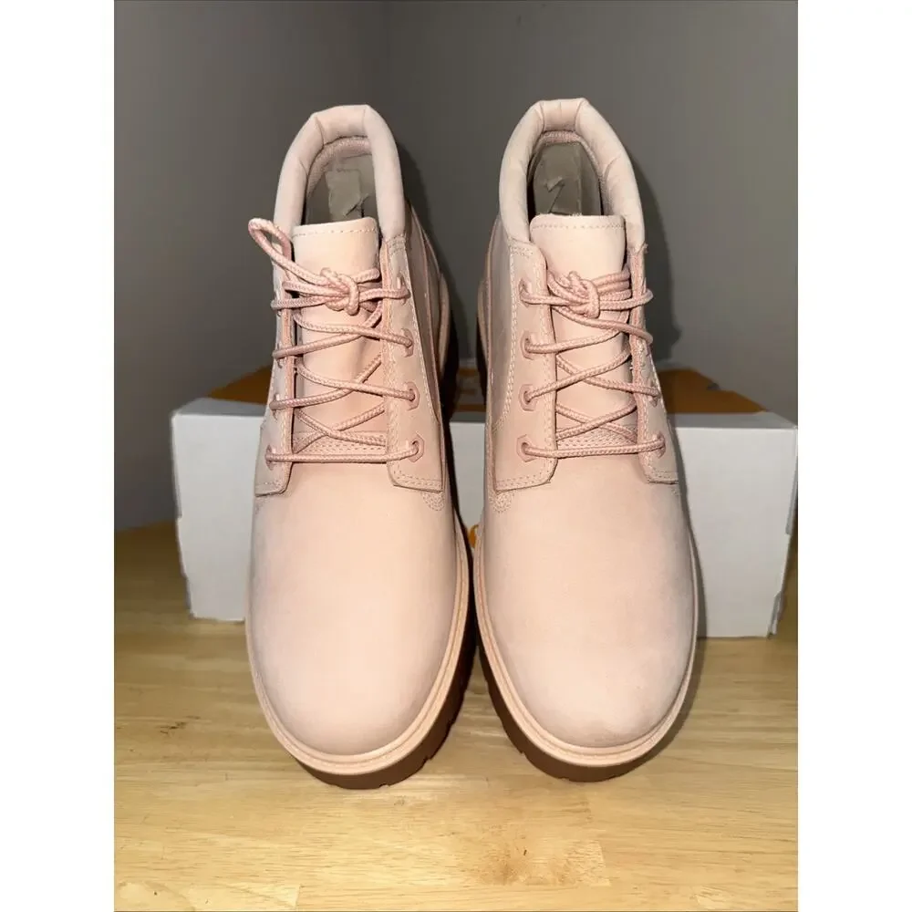 Timberland Stone Street Mid LC Chukka Pink Juniors Size 7 Boots TB0A6EJ9EKD